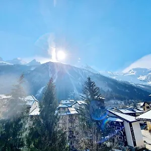 La Riviere Vue Mont Blanc , Chamonix France